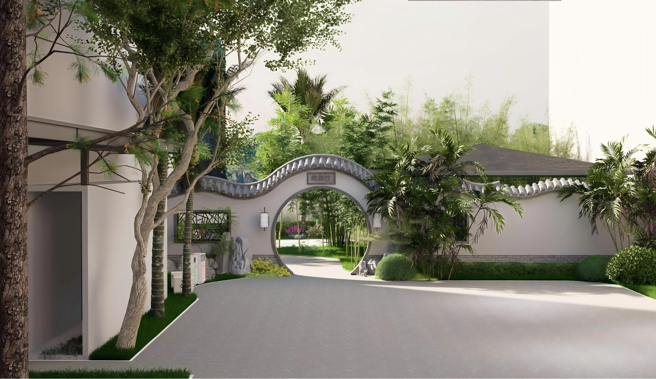 5.6 游仙校区1.2.6栋学生宿舍周边环境提升改造效果图3(计划2025年暑期实施) 5.6 游仙校区1.2.6栋学生宿舍周边环境提升改造效果图3(计划2025年暑期实施)